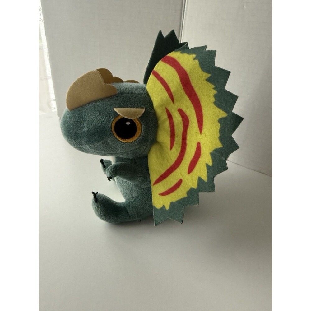 Jurassic Park World Plush Dinosaur Dilophosaurus 2022 Movie 6” Dominion
